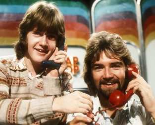 [Picture of Keith Chegwin and Noel Edmonds]